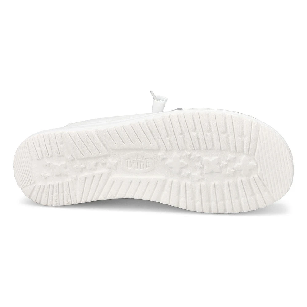 Flâneur décontracté WENDY STRETCH CANVAS, blanc, f