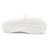 Flâneur décontracté WENDY STRETCH CANVAS, blanc, f