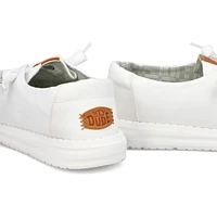 Flâneur décontracté WENDY STRETCH CANVAS, blanc, f