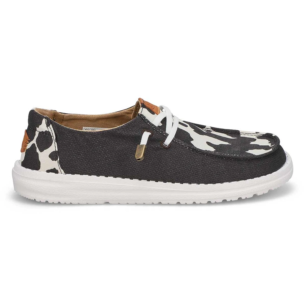 Women's Wendy Animal Shoe - Black/Cow