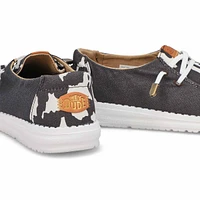 Chaussure WENDY ANIMAL, noir/vache, femmes