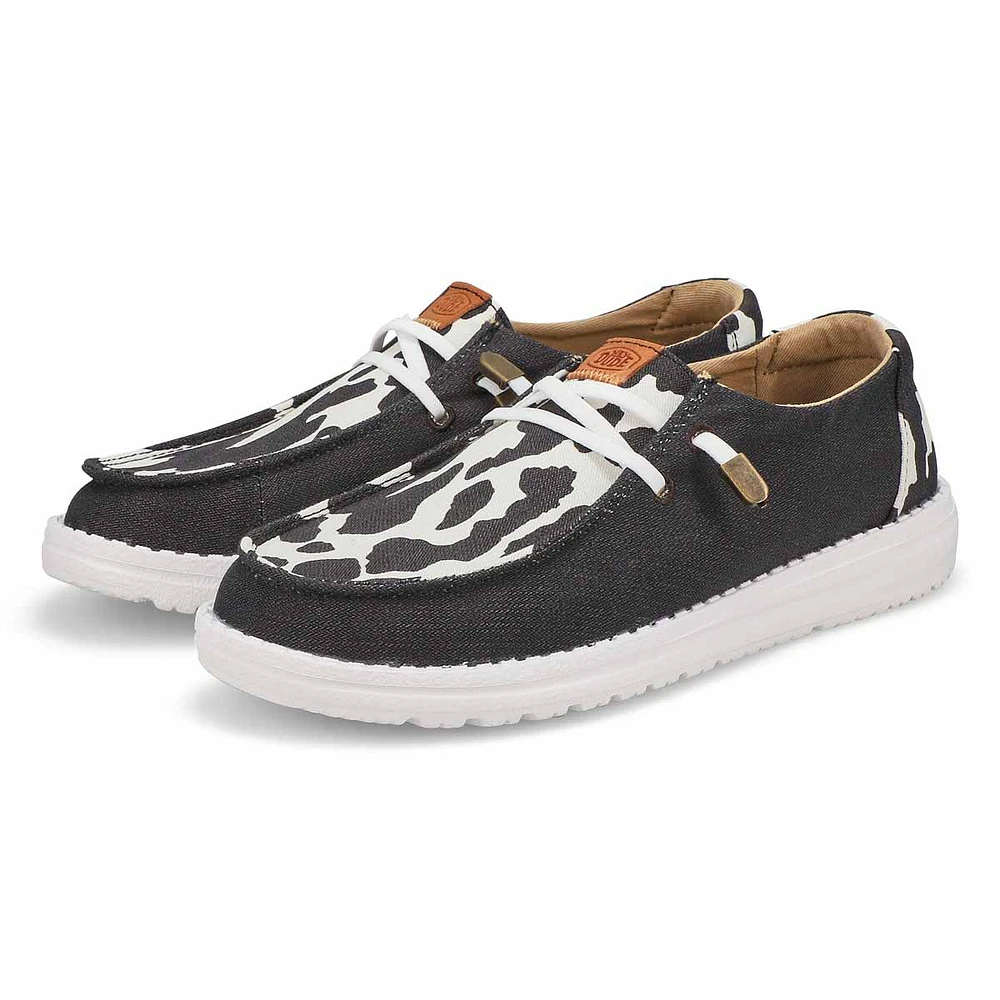 Women's Wendy Animal Shoe - Black/Cow