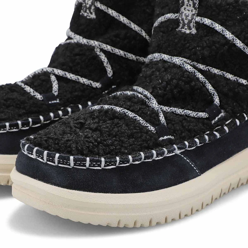 Bottine à enfiler CAMDEN SUEDE COZY, noir, femmes