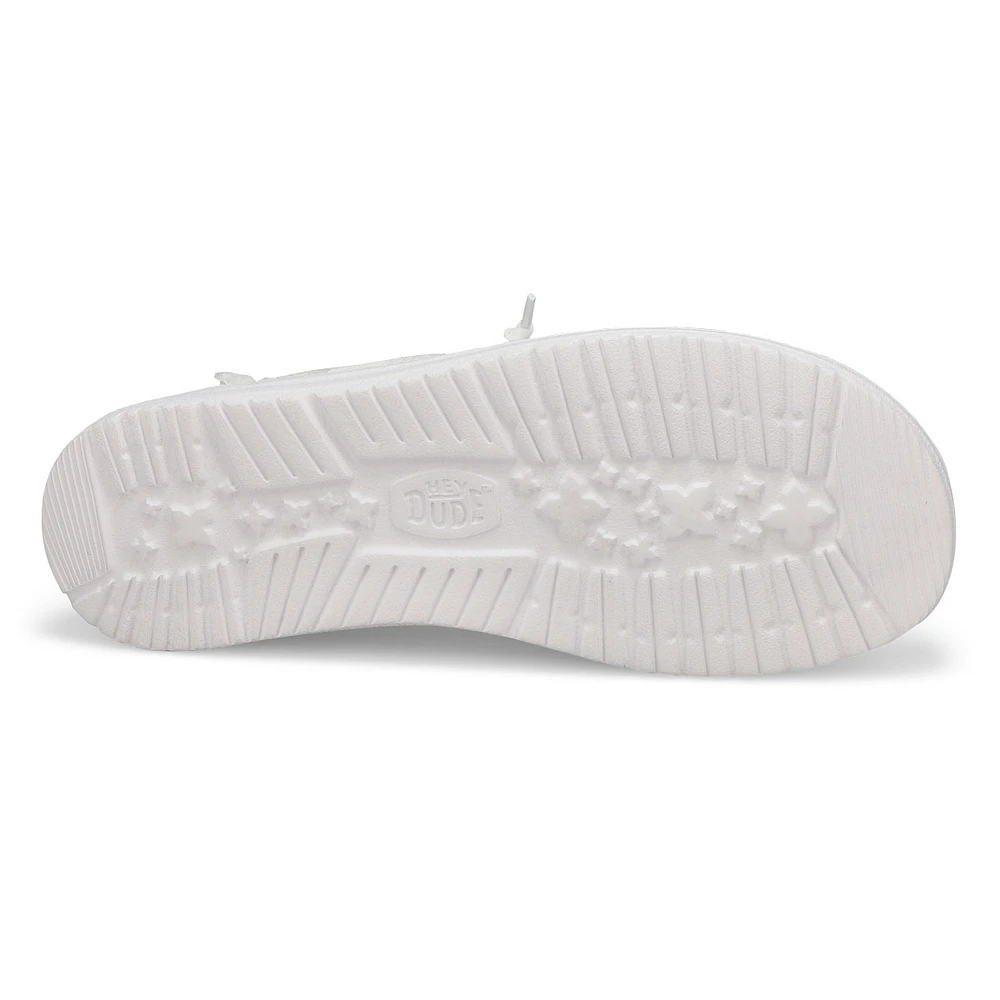 Women's Wendy Crochet Lace Shoe - White