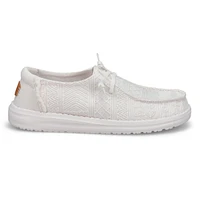 Women's Wendy Crochet Lace Shoe - White