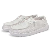 Women's Wendy Crochet Lace Shoe - White