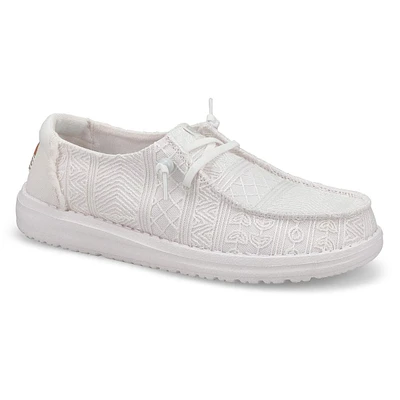 Chaussure WENDY CROCHET LACE, blanc, femmes