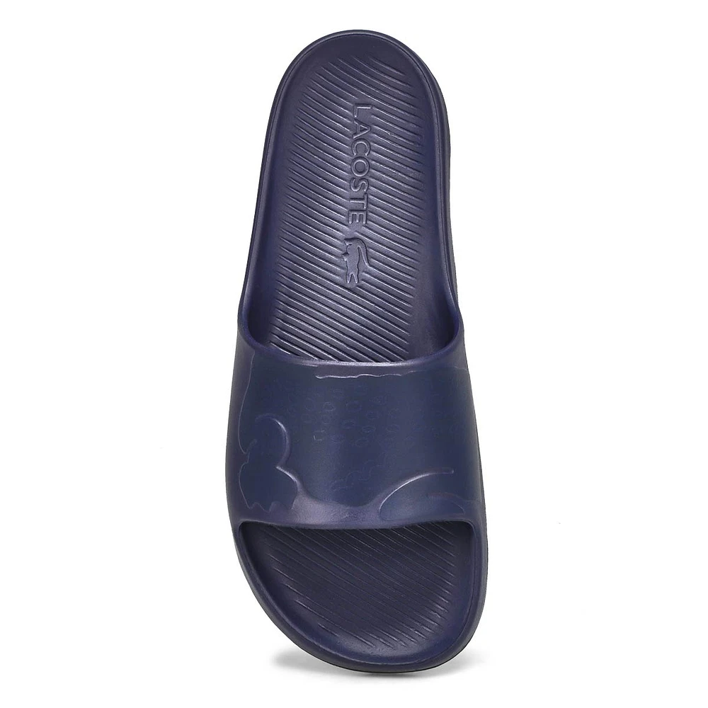 Claquette CROCO 2.0, noir/noir, hommes