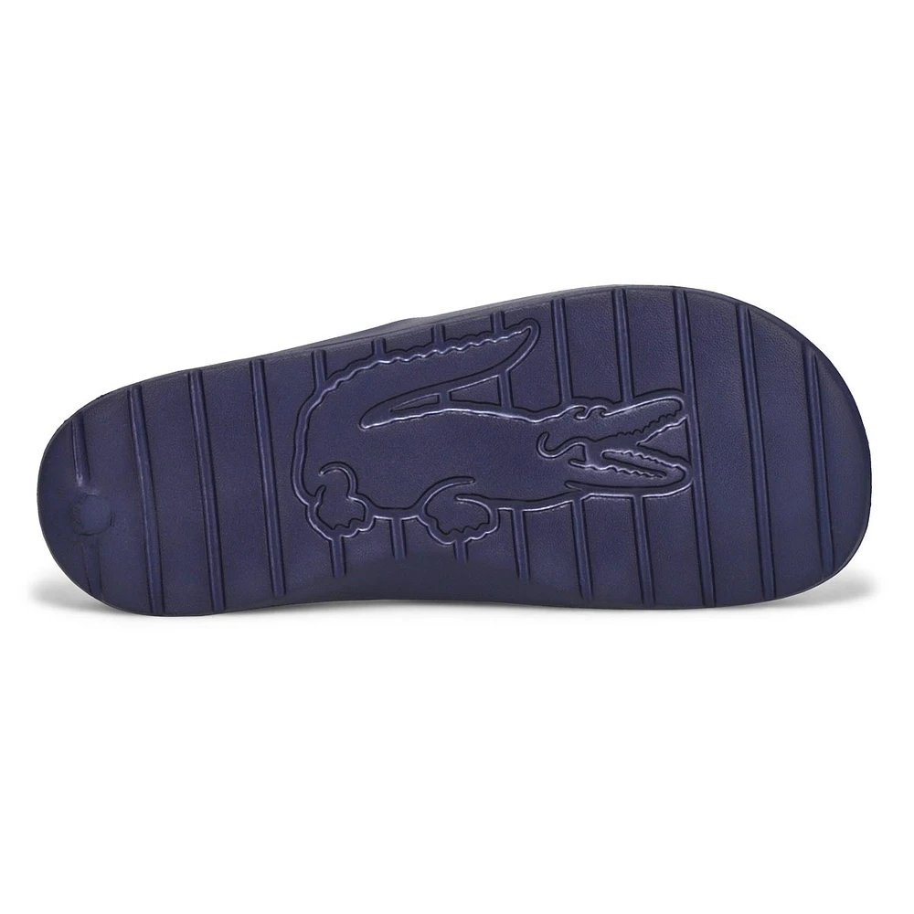 Claquette CROCO 2.0, noir/noir, hommes