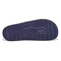 Claquette CROCO 2.0, noir/noir, hommes