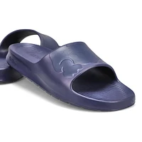 Claquette CROCO 2.0, noir/noir, hommes