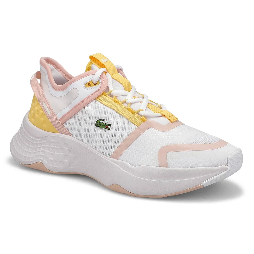 Women's Court-Drive Vnt Sneaker - White/Light Pink