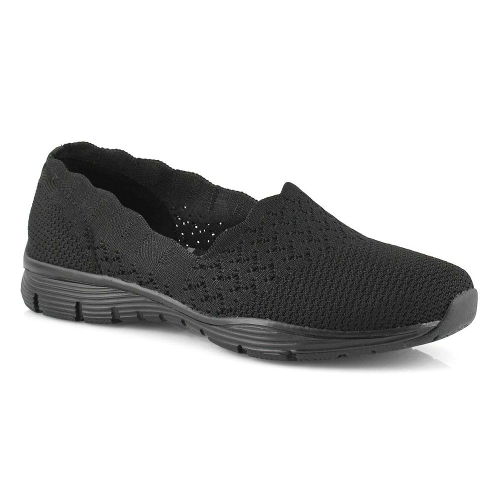 Women's Seager Stat Slip On Shoe - Black/Black