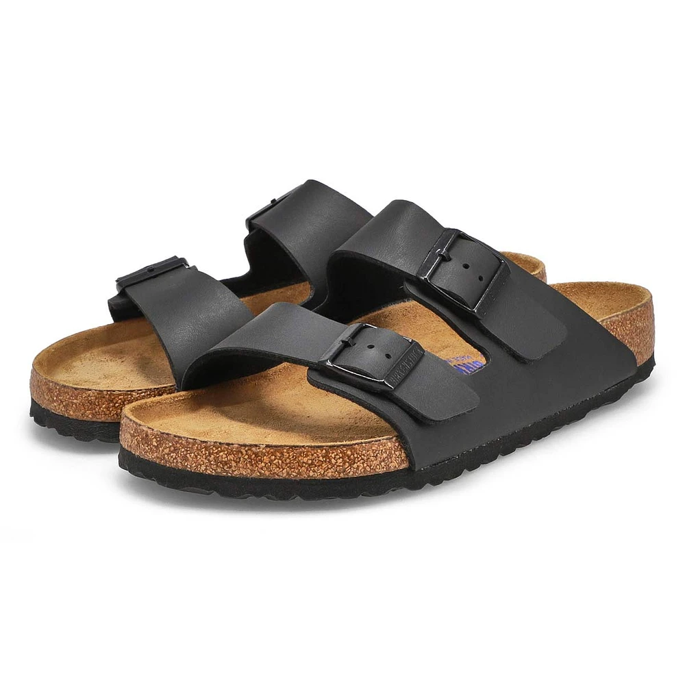Men's  Arizona Soft Footbed Oiled Leather 2 Strap