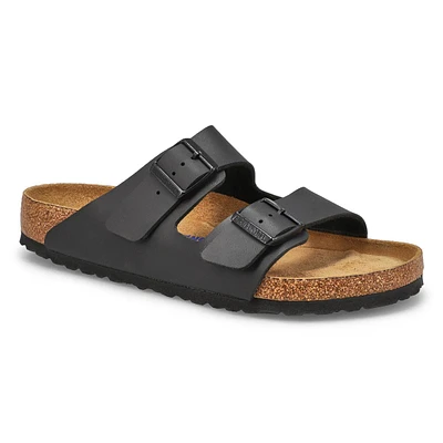 Men's Arizona Oiled Leather 2 Strap Sandal - Haban