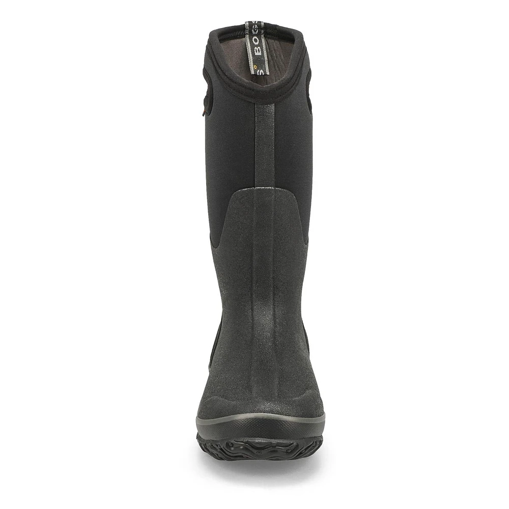 Women's Classic Tall Waterproof Boot Wide - Black