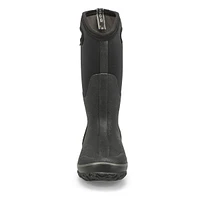 Women's Classic Tall Waterproof Boot Wide - Black