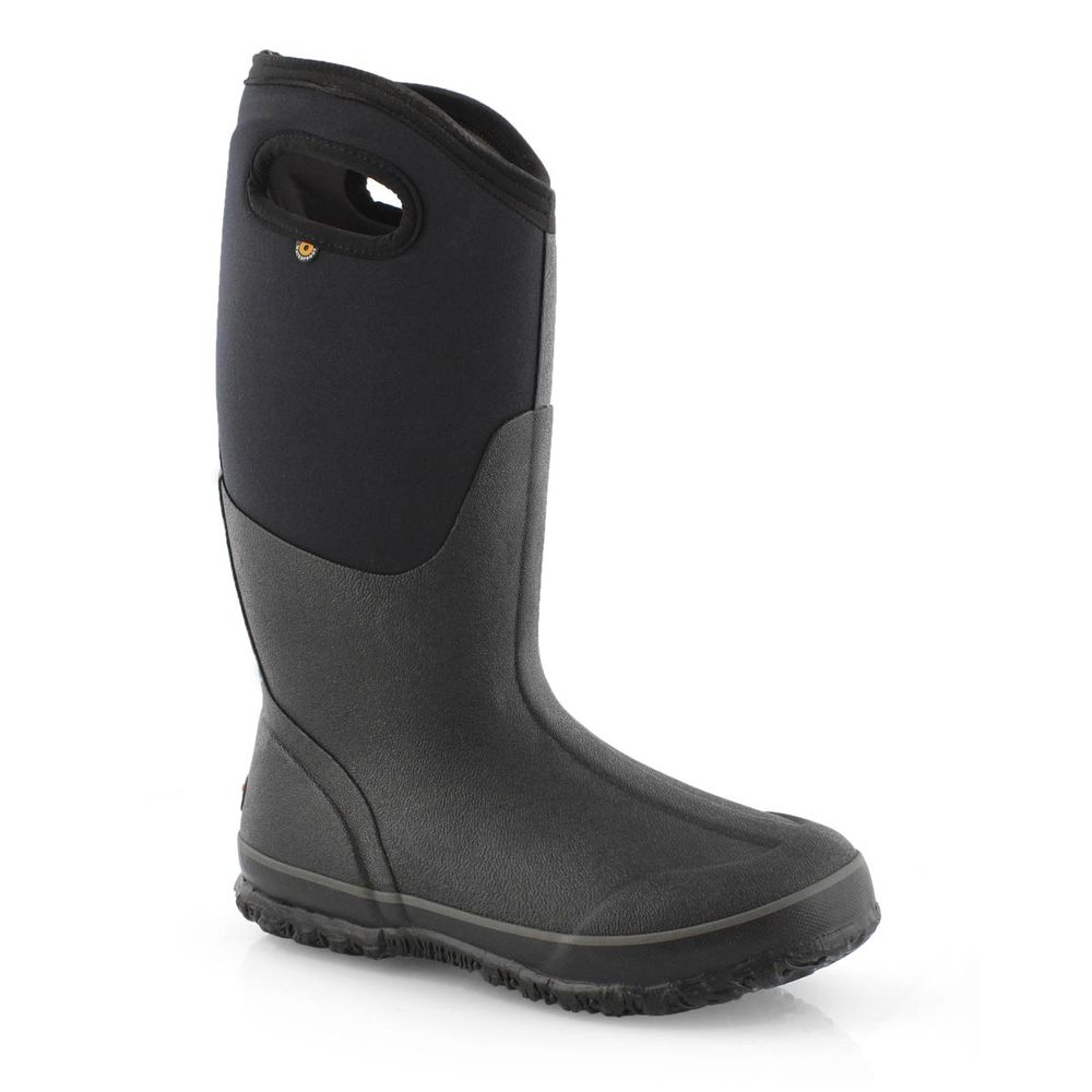 Women's Classic Tall Waterproof Boot Wide - Black