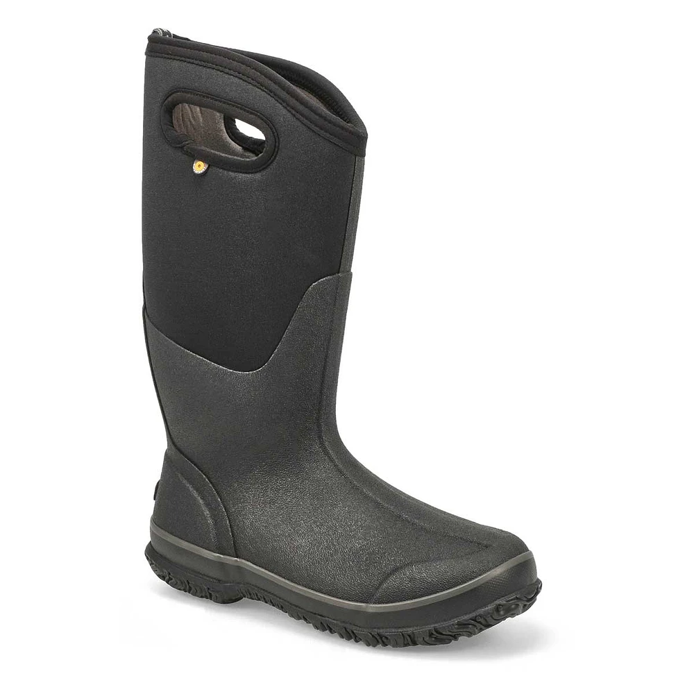 Botte imperméable CLASSIC TALL, noir, femme -LARGE