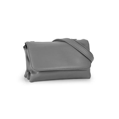 Women's 6335 smooth triple grey crossbody bag