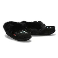 Women's 660 Rabbit Fur SoftMocs - Grey