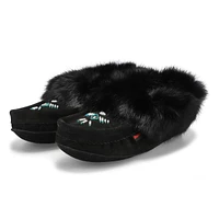 Women's 660 Rabbit Fur SoftMocs - Grey