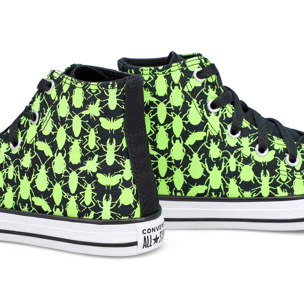 Boys' Chuck Taylor All Star Glow Bug  Hi Top Sneak