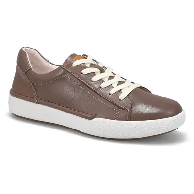Women's Claire Lace Up Leather Sneaker - White