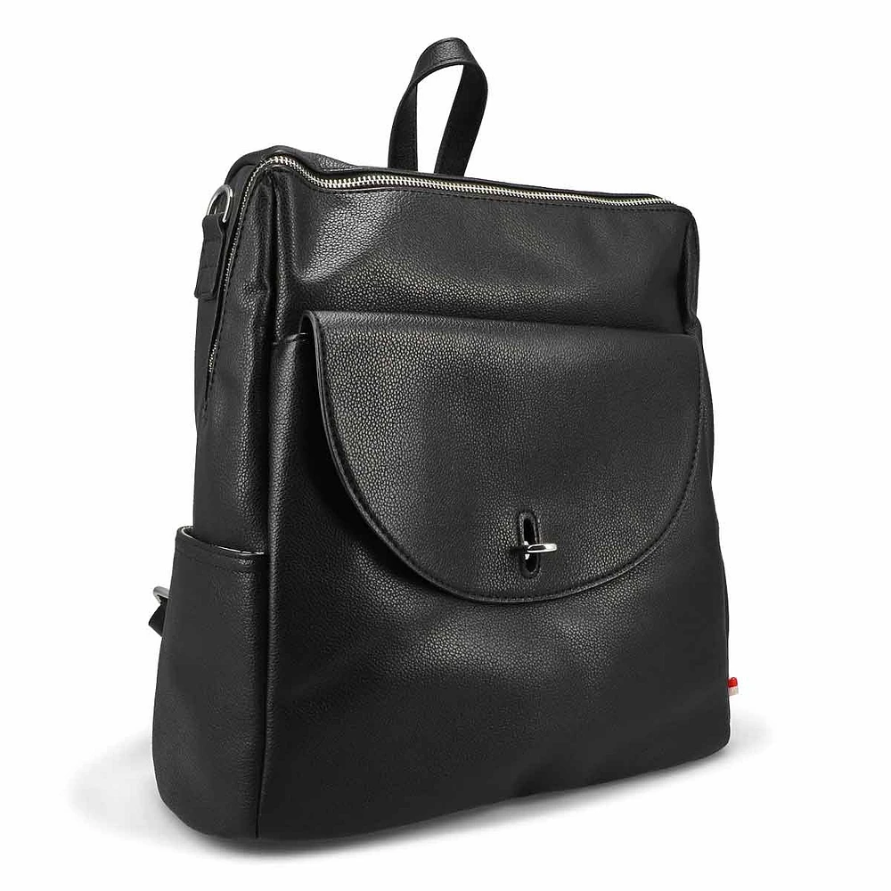 Women's 7008 Buena Shoulder Bag - Black