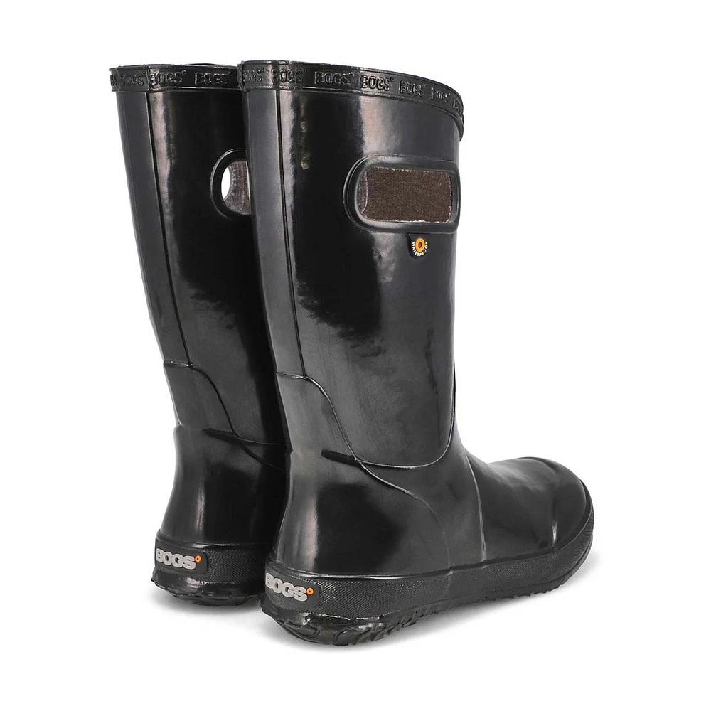 Kid's Rainboot Solid Rain Boot - Black