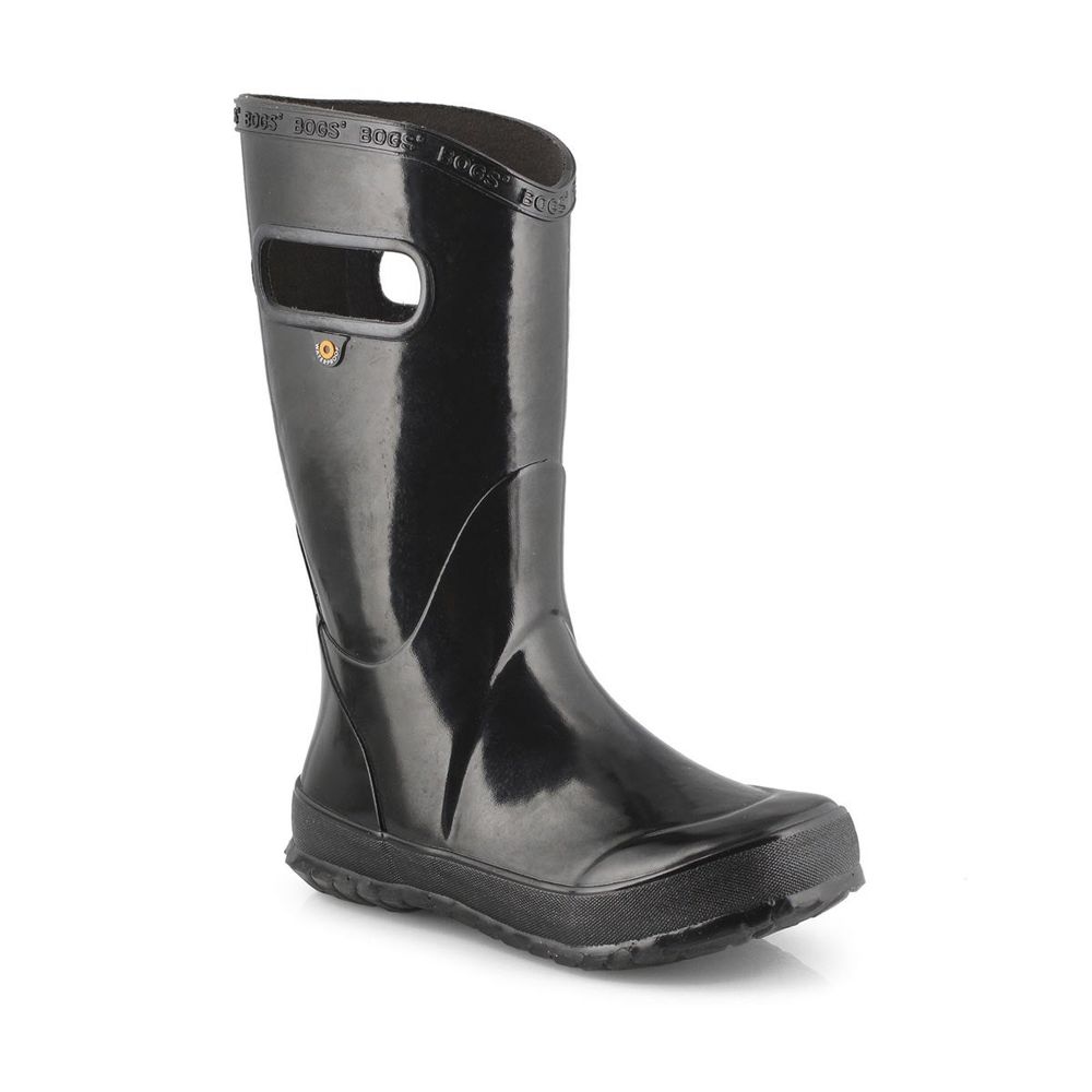 Kid's Rainboot Solid Rain Boot - Black