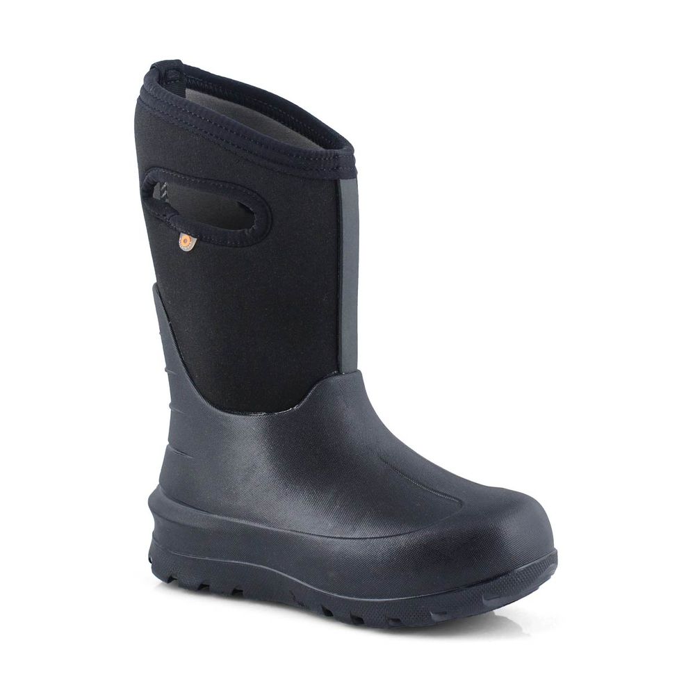 Kid's Neo-Classic Waterproof Winter Boot - Black