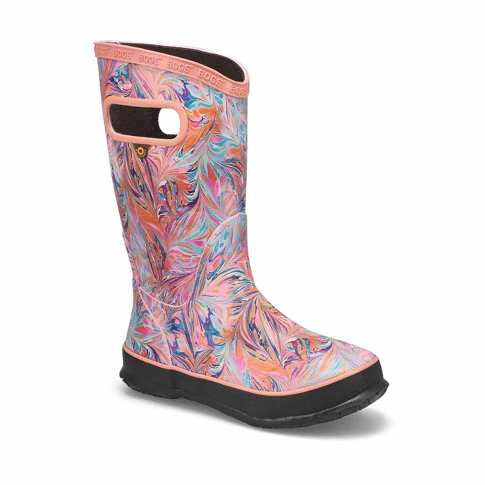 Botte de pluie RAIN BOOT SOLID, noir, enfants