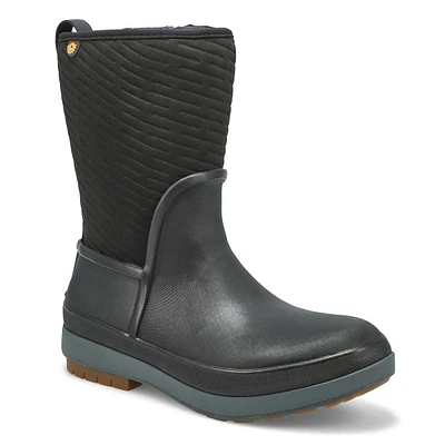 Botte imperméable CRANDALL II MID ZIP, noir, femme