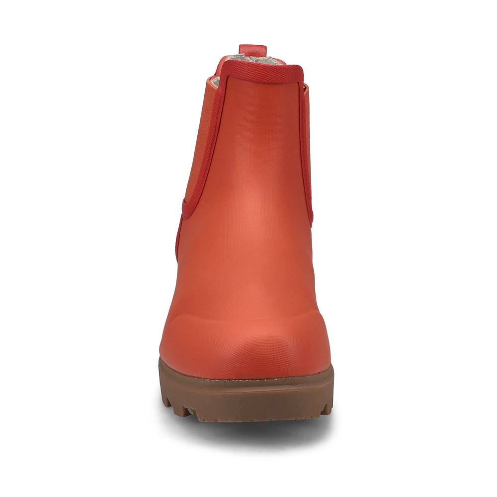 Botte de pluie Chelsea HOLLY, orange brûlé, femmes