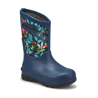 Girls' Neo Classic Cartoon Flower Winter Boot