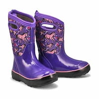 Botte CLASSIC II UNICORN AWESOME, noir, filles
