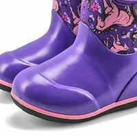 Botte CLASSIC UNICORN AWESOME, noir, bébés