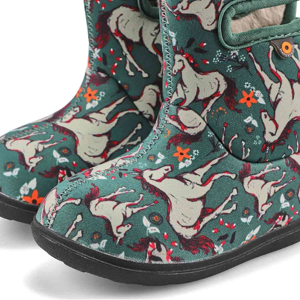 Botte BABY BOGS II UNICORN AWESOME, sarcelle, bébé