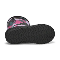 Botte de pluie BIG CAMO, noir/multi, filles