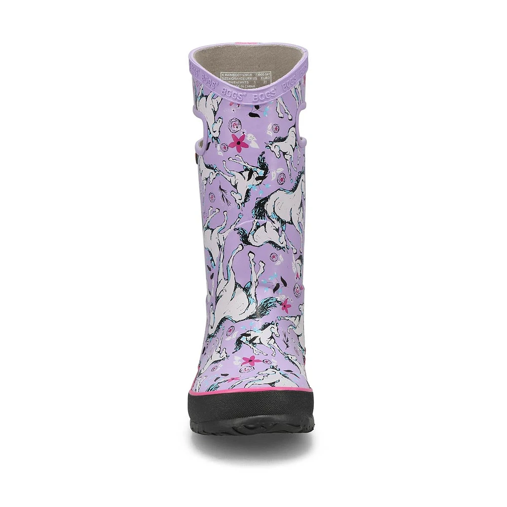 Botte de pluie UNICORN AWESOME, lavande, filles