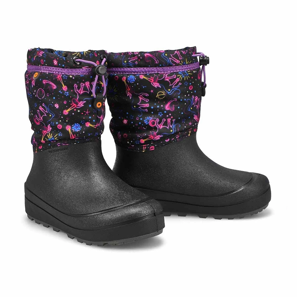 Botte d'hiver SNOW SHELL NEON UNICORN, filles