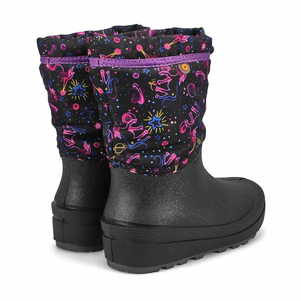 Botte d'hiver SNOW SHELL NEON UNICORN, filles