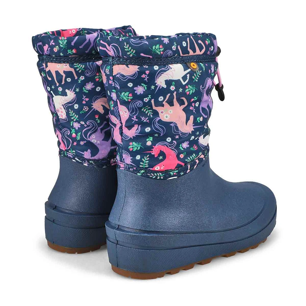 Girls'  Snow Shell Unicorn Meadow Waterproof Winte