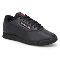 Women's Princess Lace Up Sneaker - Black