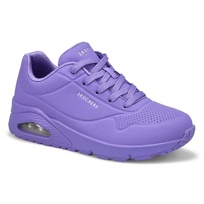 Women's Uno Metallic Trim  Sneaker - Black