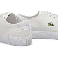 Men's Gripshot BL Leather Sneaker - White/White