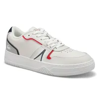 Men's L001 Leather Sneaker - White/Off White