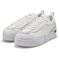 Women's L004 Platform Sneaker - White/White