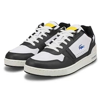 Men's T-Clip Leather Lace up Fashion Sneaker